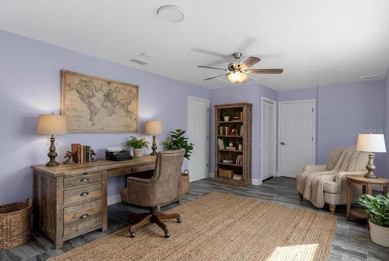 4th Bedroom/ Bonus Room as an office - 11870 W RIVERHAVEN DR, HOMOSASSA