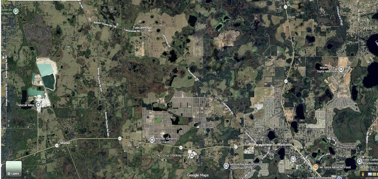 Land at TUSCANOOGA RD, MASCOTTE, photo 2 of 2