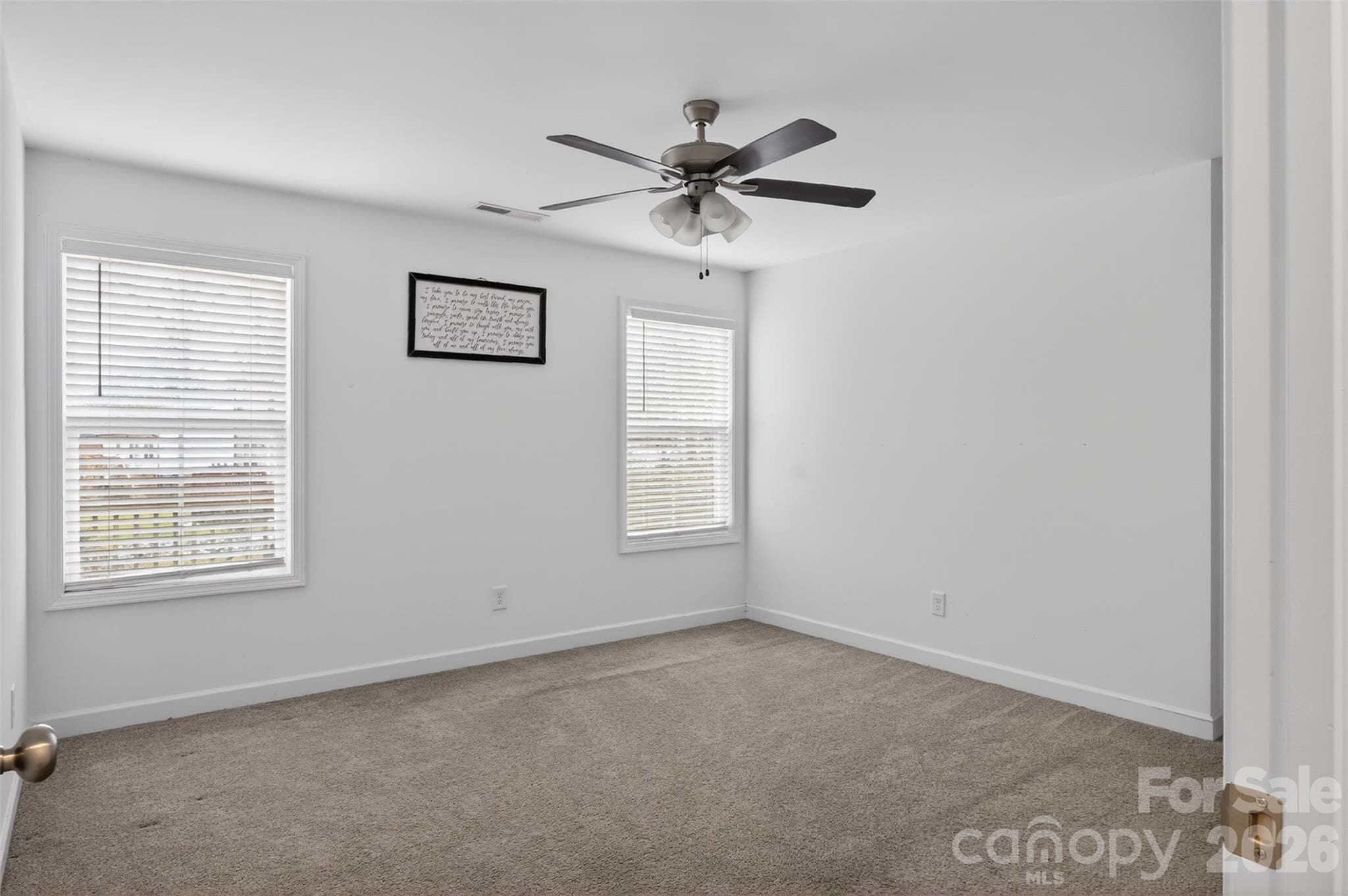 Primary Bedroom - 1526 Shepard Street, Kannapolis