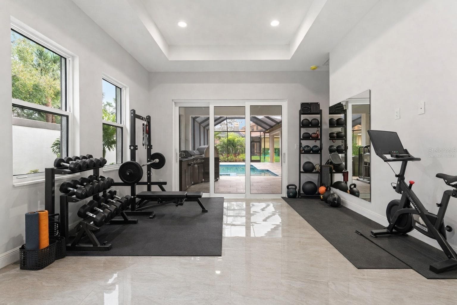 5th Bedroom Virtually staged - 10700 PONTOFINO CIR, TRINITY