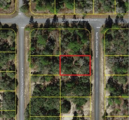 Aerial View - 6692 N AIRMONT DR, DUNNELLON