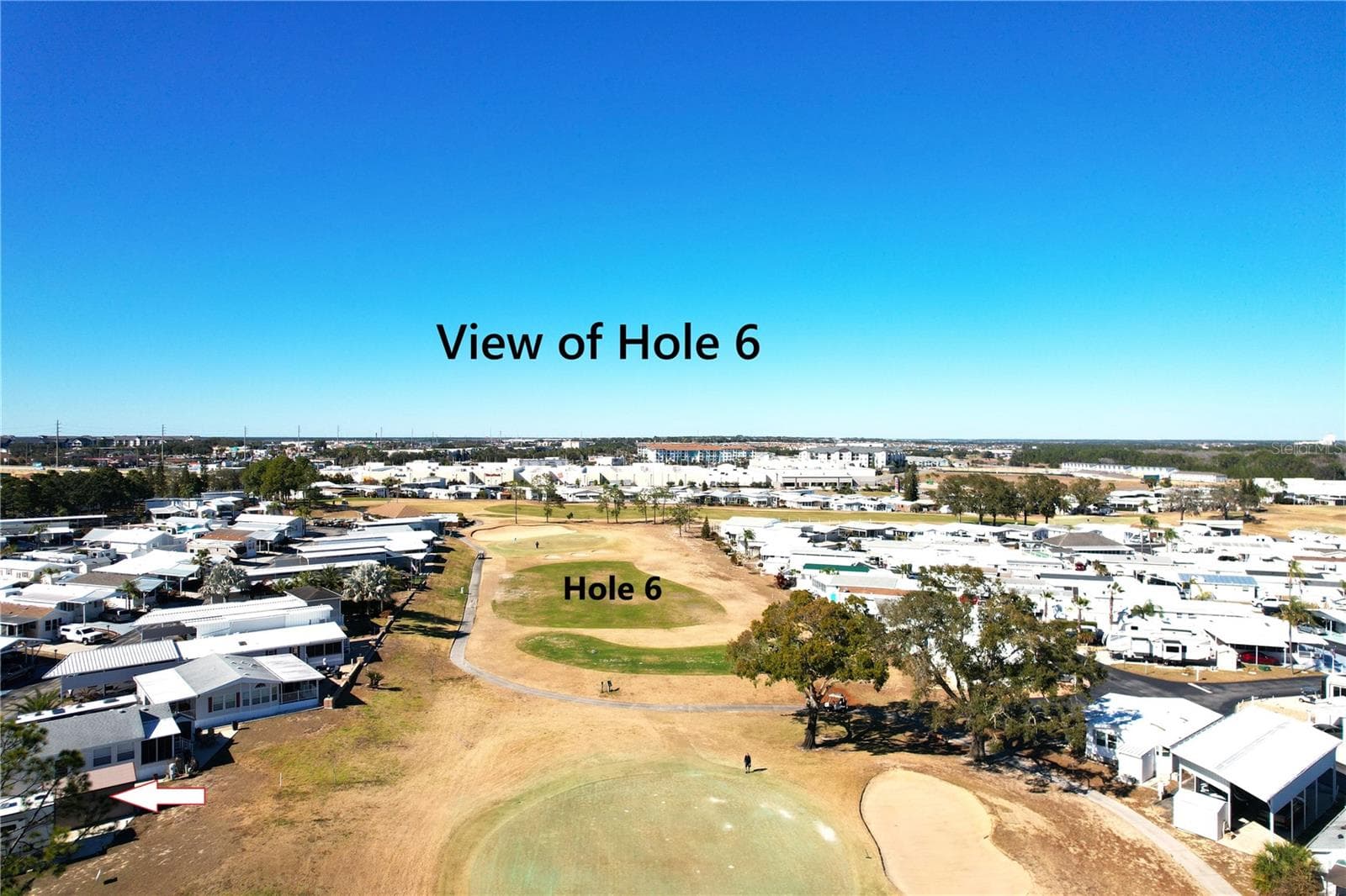 Great view of hole 6 - 328 ST GEORGE DR, DAVENPORT