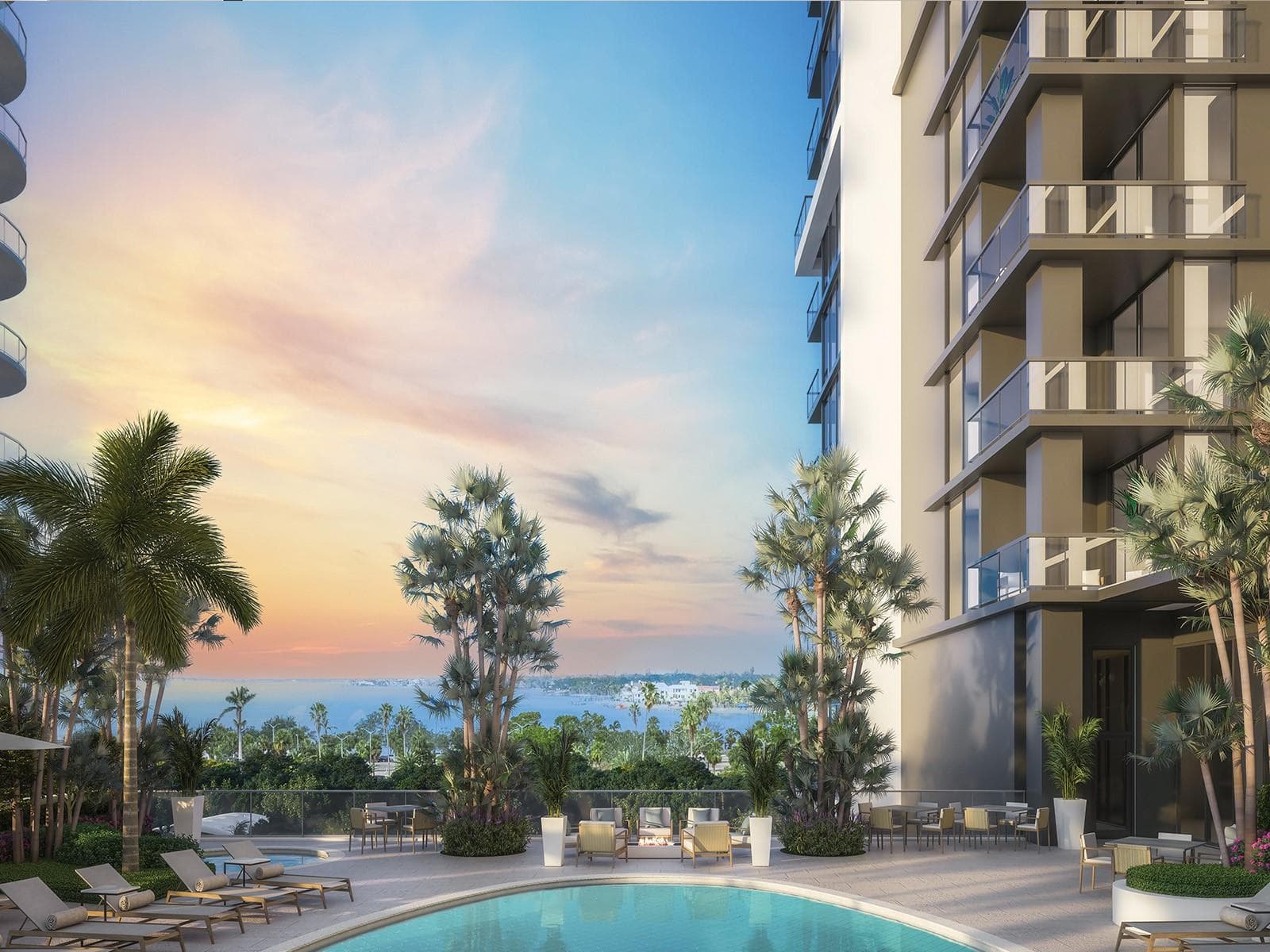 5th level pool deck - 1000 BOULEVARD OF THE ARTS #1806, SARASOTA