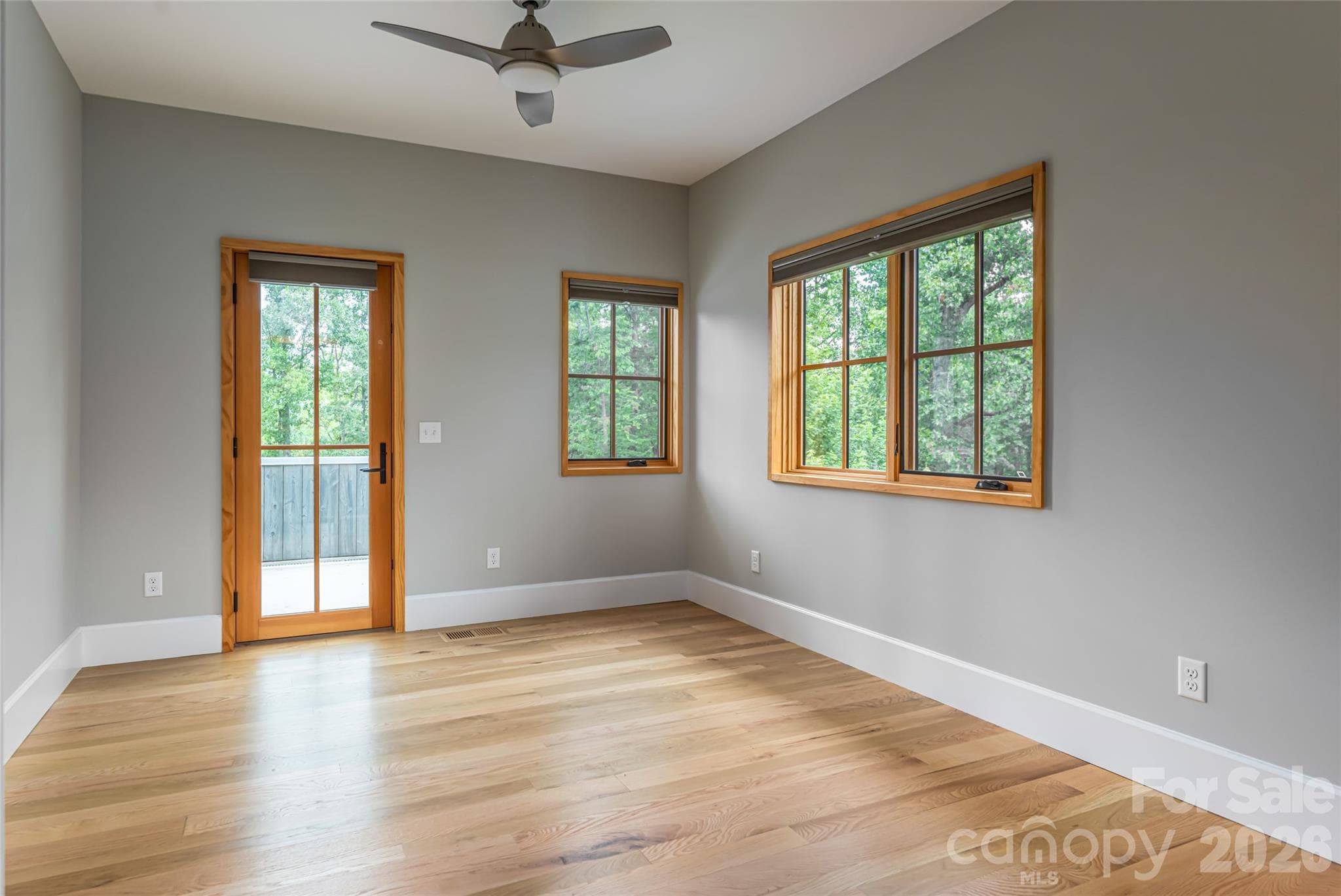 Bedroom to second level deck - 7 Bee Balm Way, Asheville