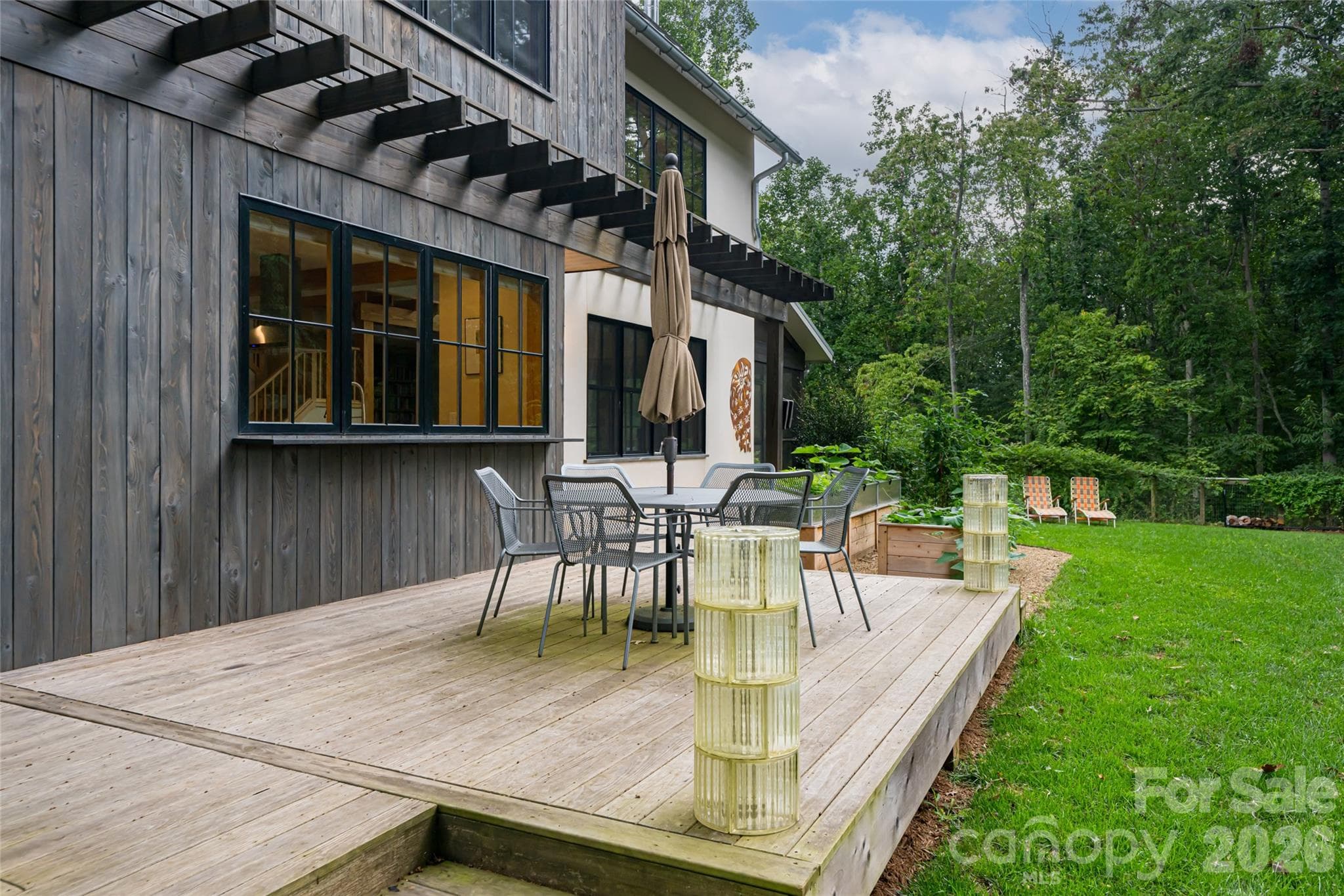 Expansive deck for entertaining - 7 Bee Balm Way, Asheville