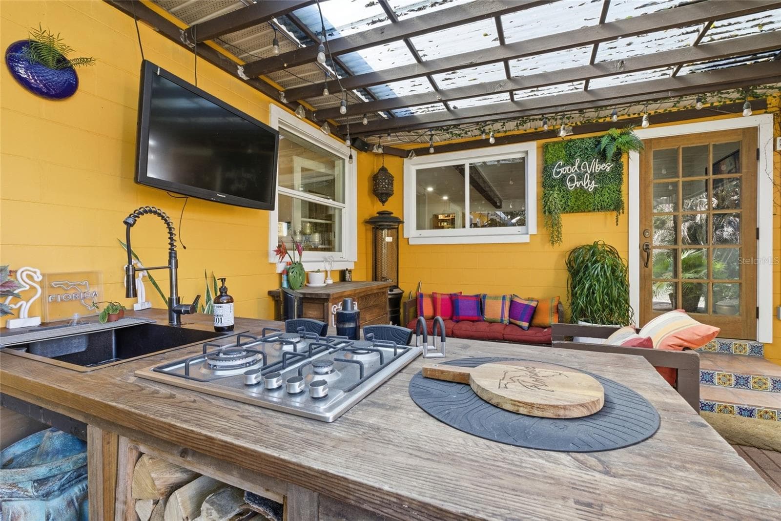 Main House - Outdoor Kitchen - 1927 ELAND AVE, WINTER PARK