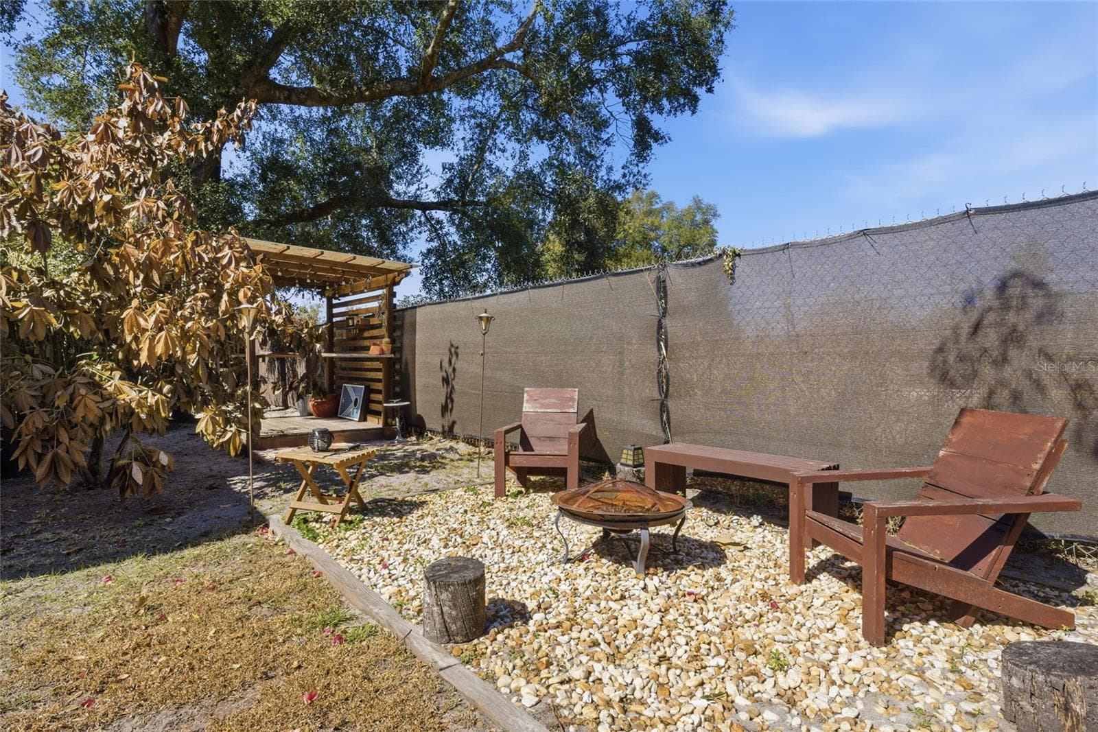 Back Yard Social Area - 1927 ELAND AVE, WINTER PARK