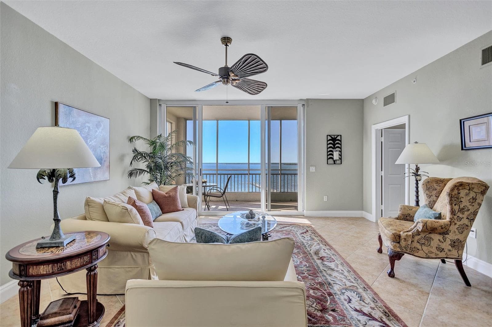 Water View Living Room - 2925 TERRA CEIA BAY BLVD #2703, PALMETTO