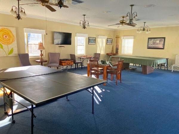 Community Game Room and gathering area. - 6930A PLACE DE LA PAIX #2B, SOUTH PASADENA