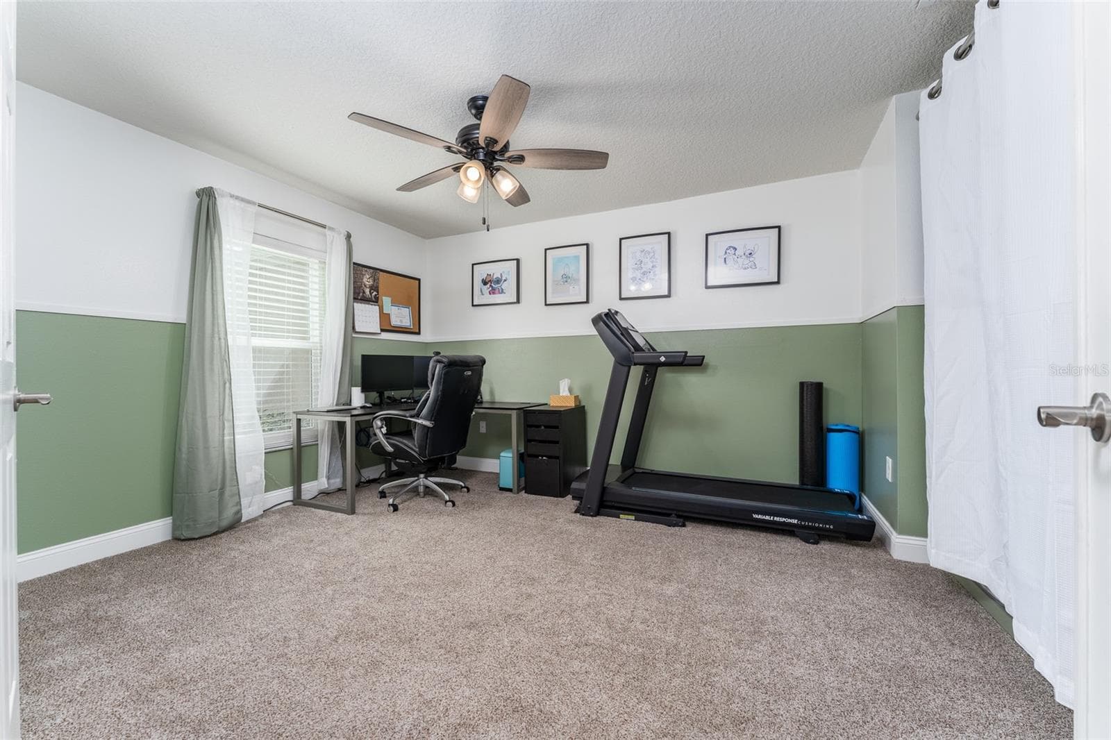 Guest bedroom/office/den 12x16 - 5431 SANDY SHELL DR, APOLLO BEACH