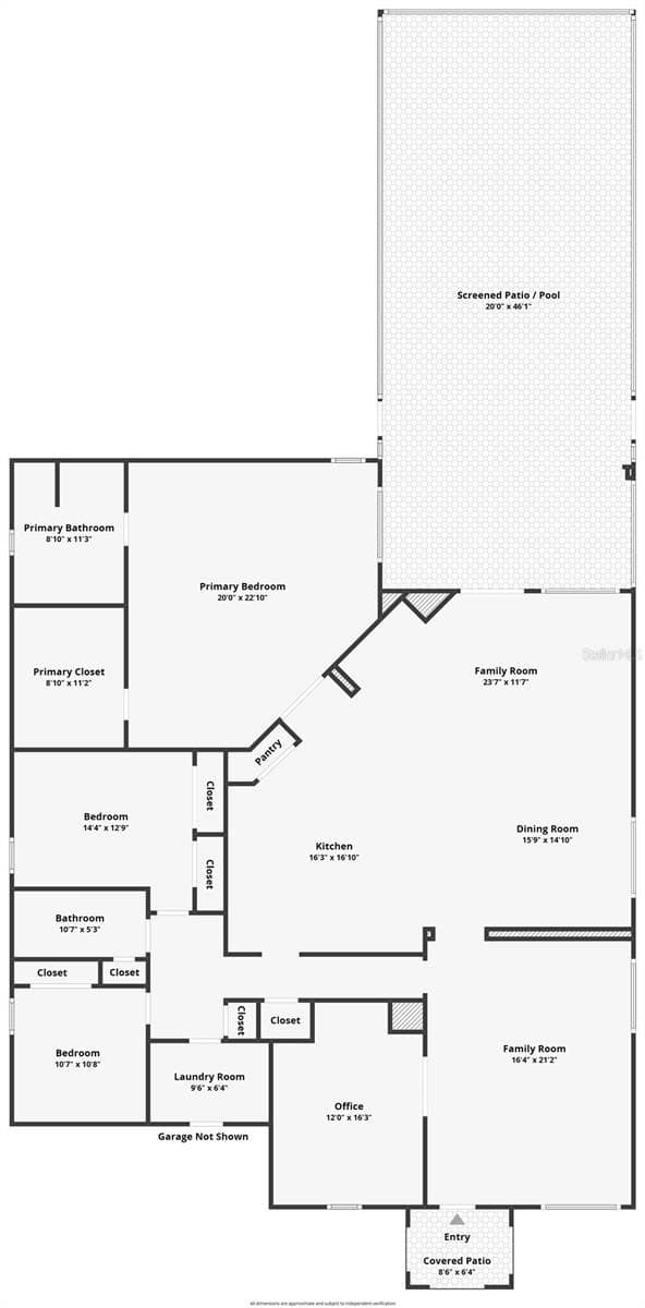 Floor plan - 5431 SANDY SHELL DR, APOLLO BEACH