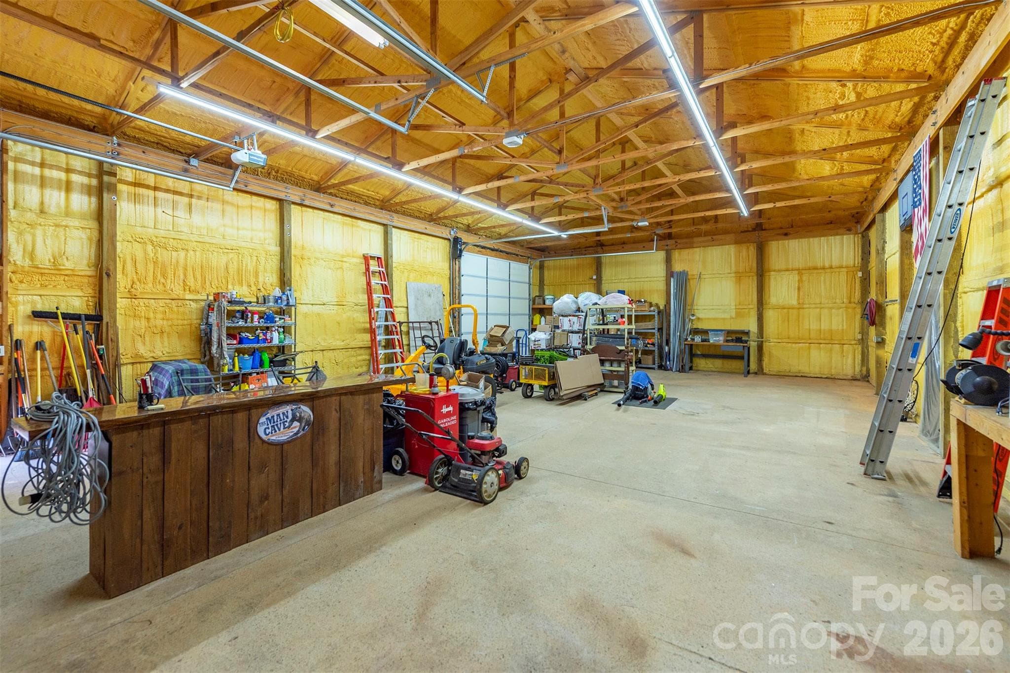 Inside of separate garage - 18 Hoye Lane, Candler
