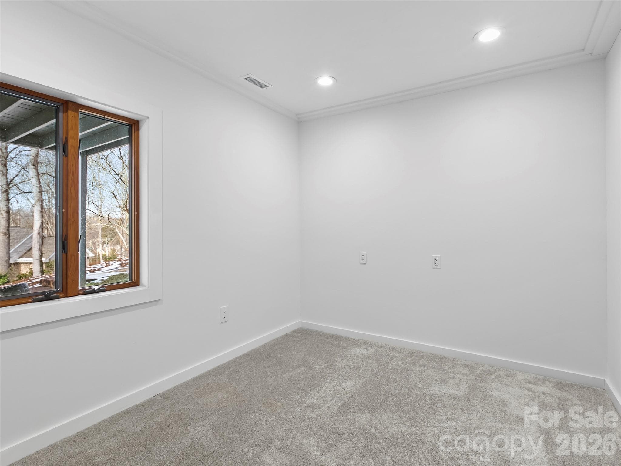 A flexible lower-level room provides the perfect space for a home office, creative studio, playroom, or additional living area—choose the use that works best for you. - 2731 Miller Lane, Hendersonville
