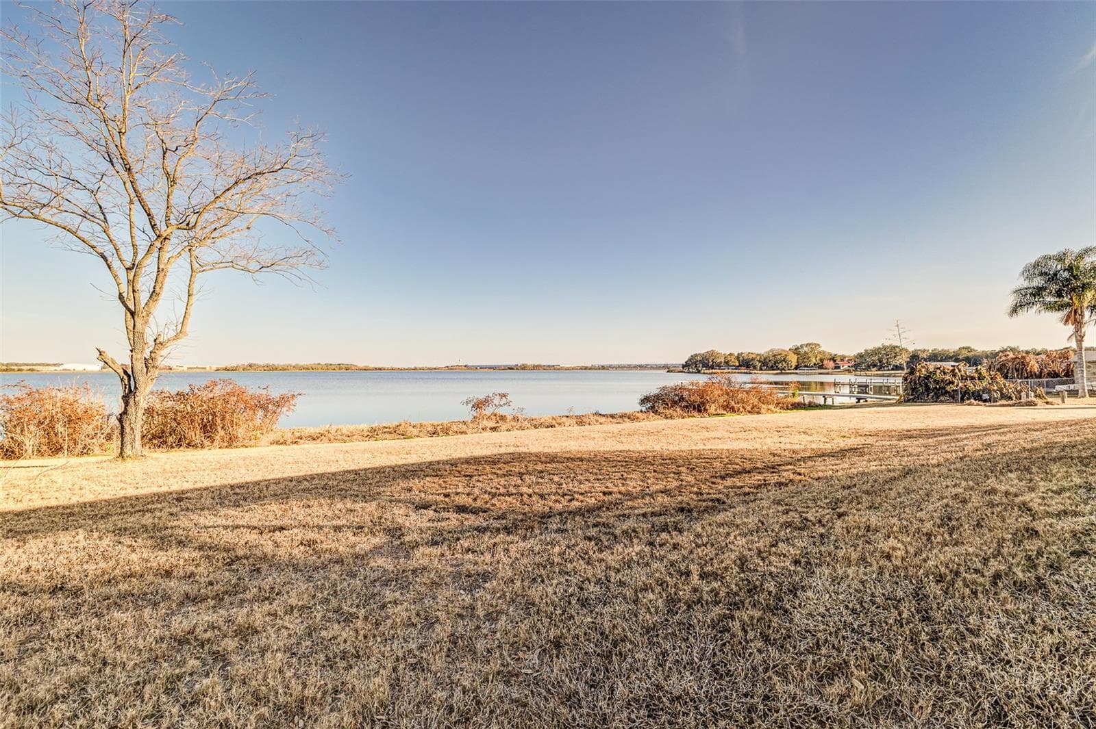 Vast 205 feet of Lake Agnes Frontage; Expansive View - 411 EDGEWATER DR, POLK CITY