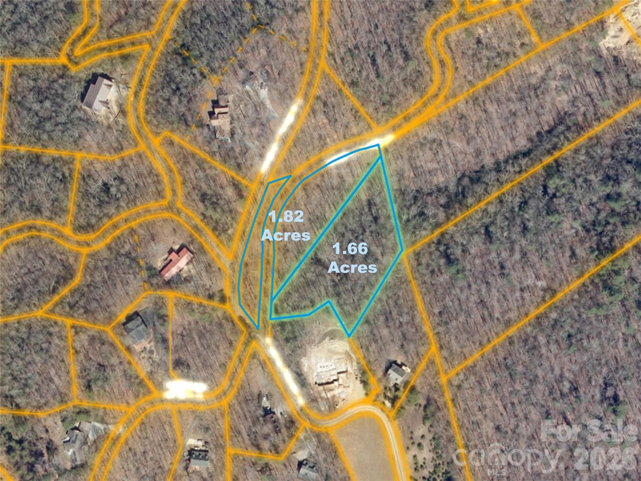 3.48 Acres total with both lots. - Hendersonville