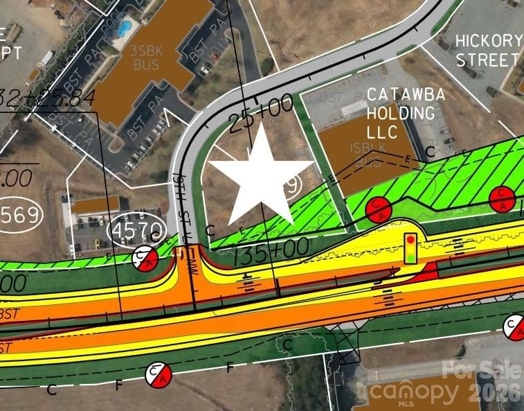Highway 321 Expansion Map - Hickory