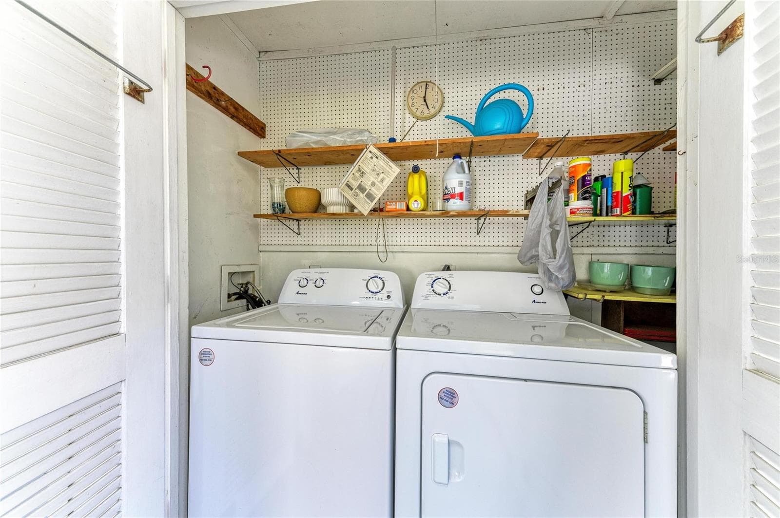 Laundry Room in Shed in Carport. - 9417 KINGSTON DR #9417, BRADENTON