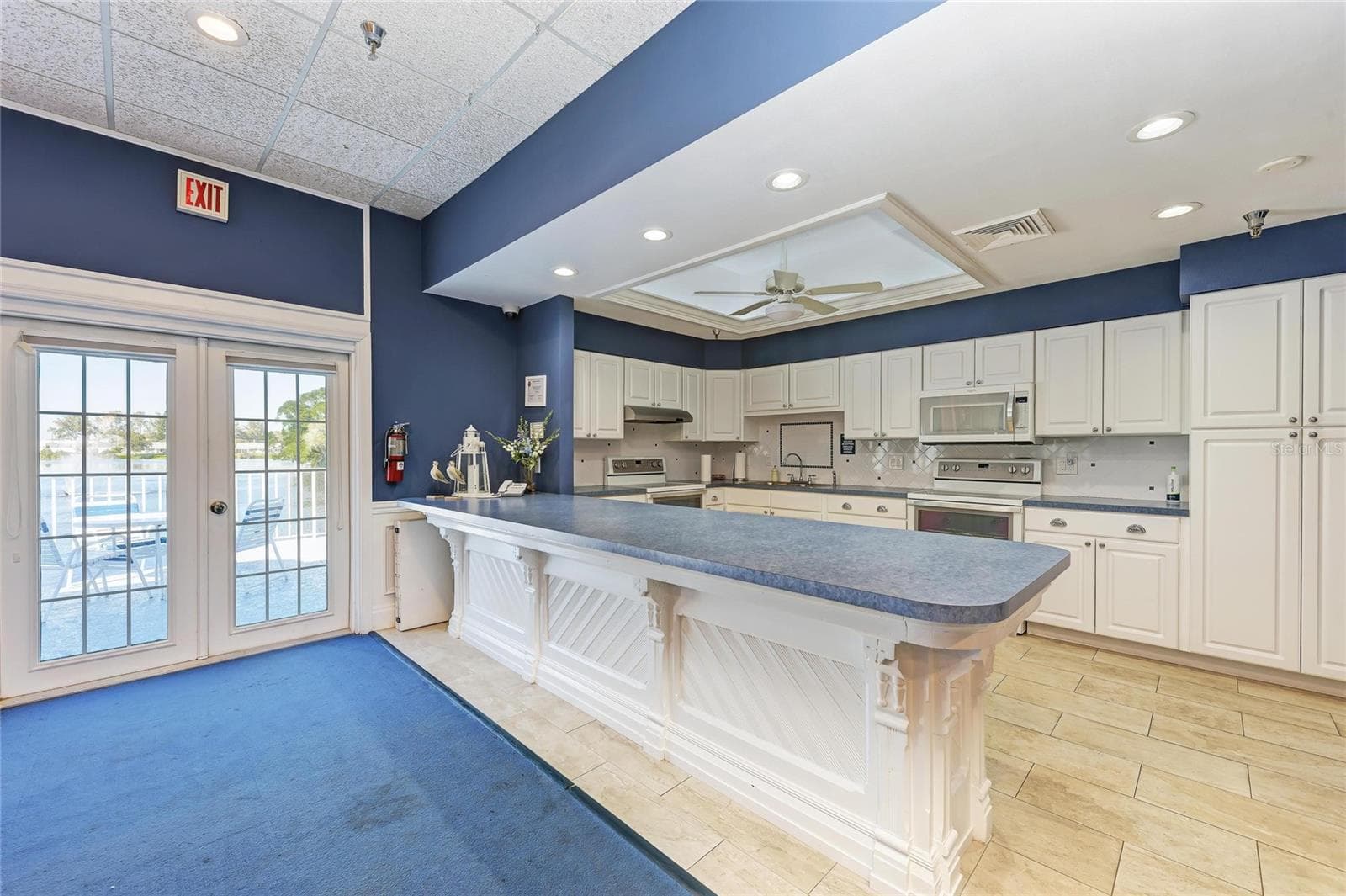 Kitchen in Clubhouse - 9417 KINGSTON DR #9417, BRADENTON