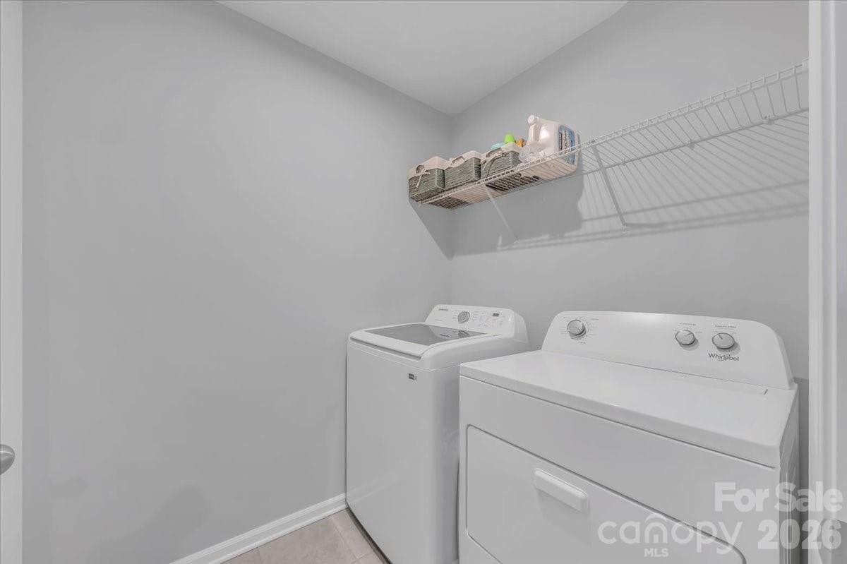 Laundry Room on Second Floor - 11310 Bartrams Way, Charlotte