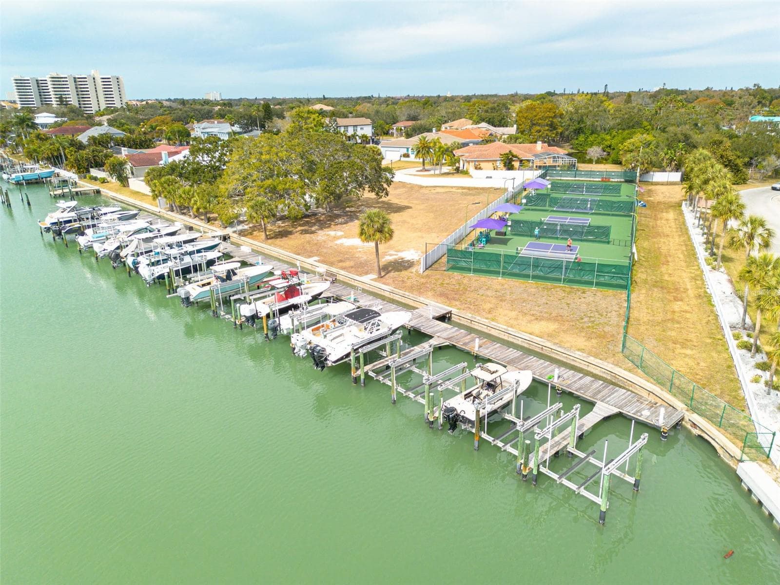 Minimal wave action--this Marina is tucked away from heavy boat traffic. - 5814 SKIMMER POINT BLVD S, GULFPORT
