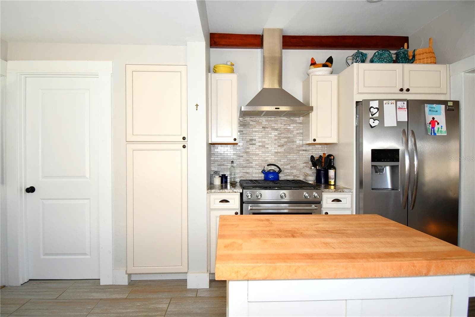 Kitchen - View of Laundry Door - 1245 N ALEXANDER ST, MOUNT DORA