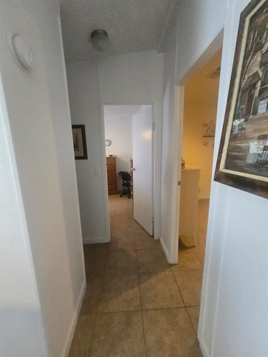 hallway towards 2nd bathroom and 2 bedrooms - 6106 MANGROVE DR, WESLEY CHAPEL