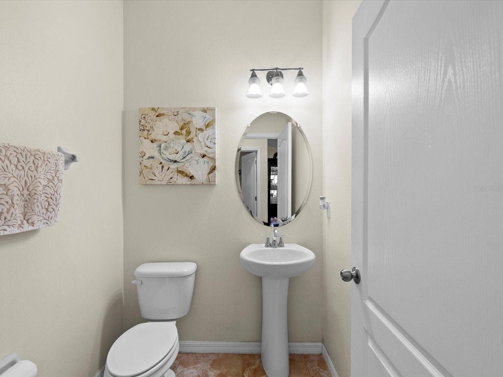 First floor half bath - 1716 HADDEN HALL PL, TRINITY