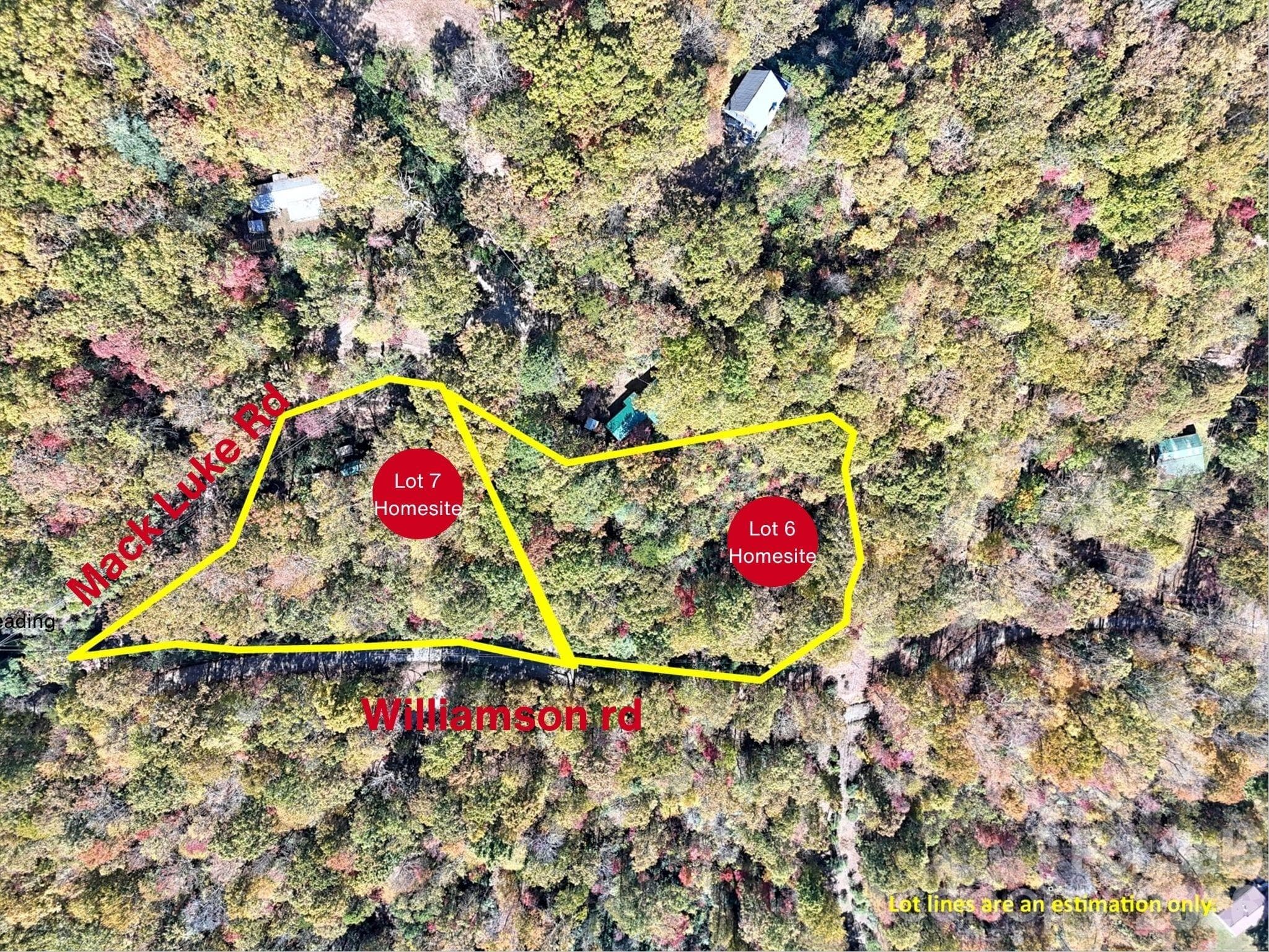 Lot 6 and 7 available - 00 Mack Luke Road, Whittier