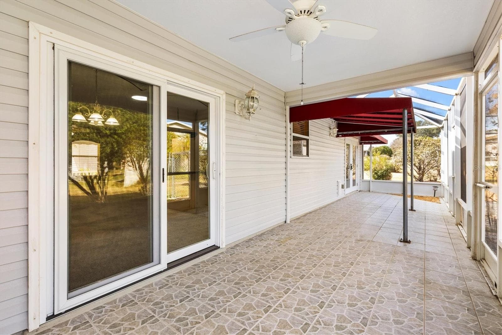 Lanai with Attached Birdcage - 9711 SE 171ST ARGYLL ST, THE VILLAGES