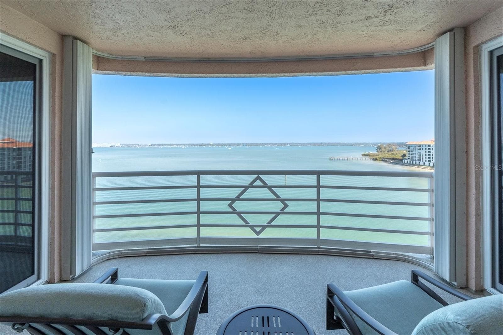 Back balcony view - 4993 BACOPA LN S #705, ST PETERSBURG
