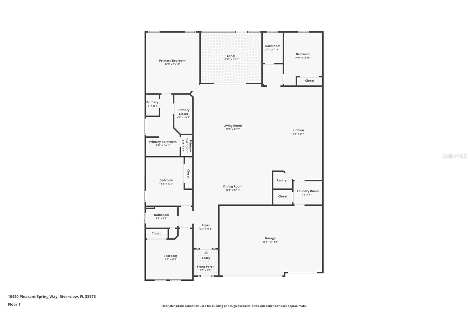 Single Family Residence at 10420 PLEASANT SPRING WAY, RIVERVIEW, photo 32 of 32