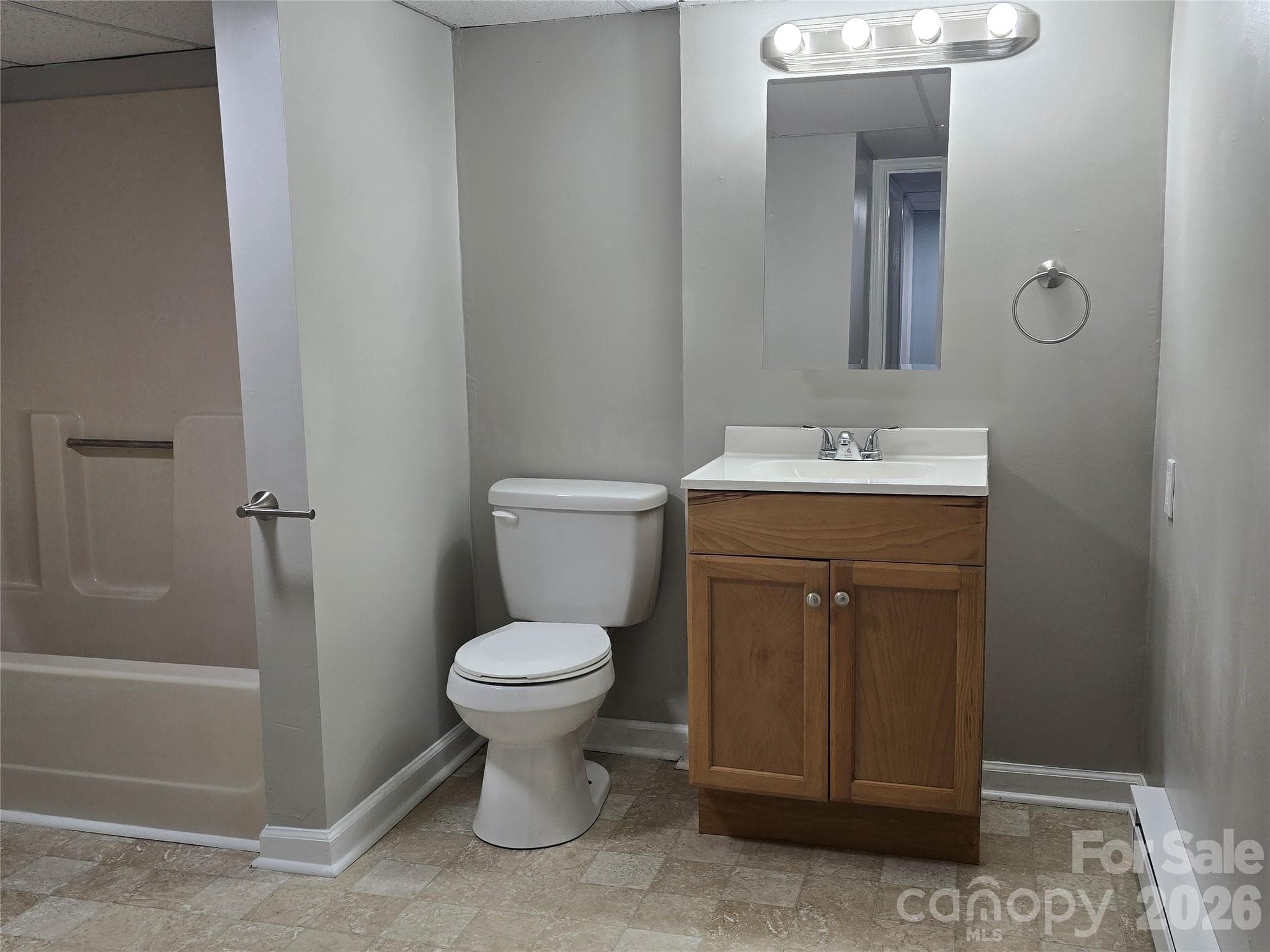 Lower level bathroom - 1660 Songwood Road, Concord
