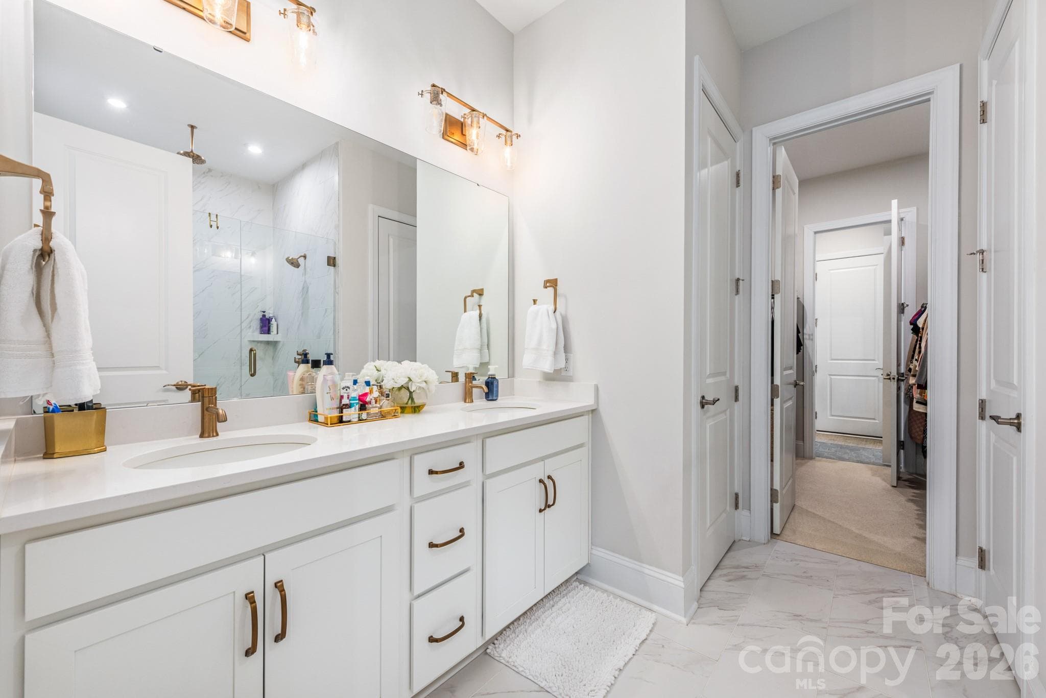 Entering Primary Bathroom - Everton, Charlotte