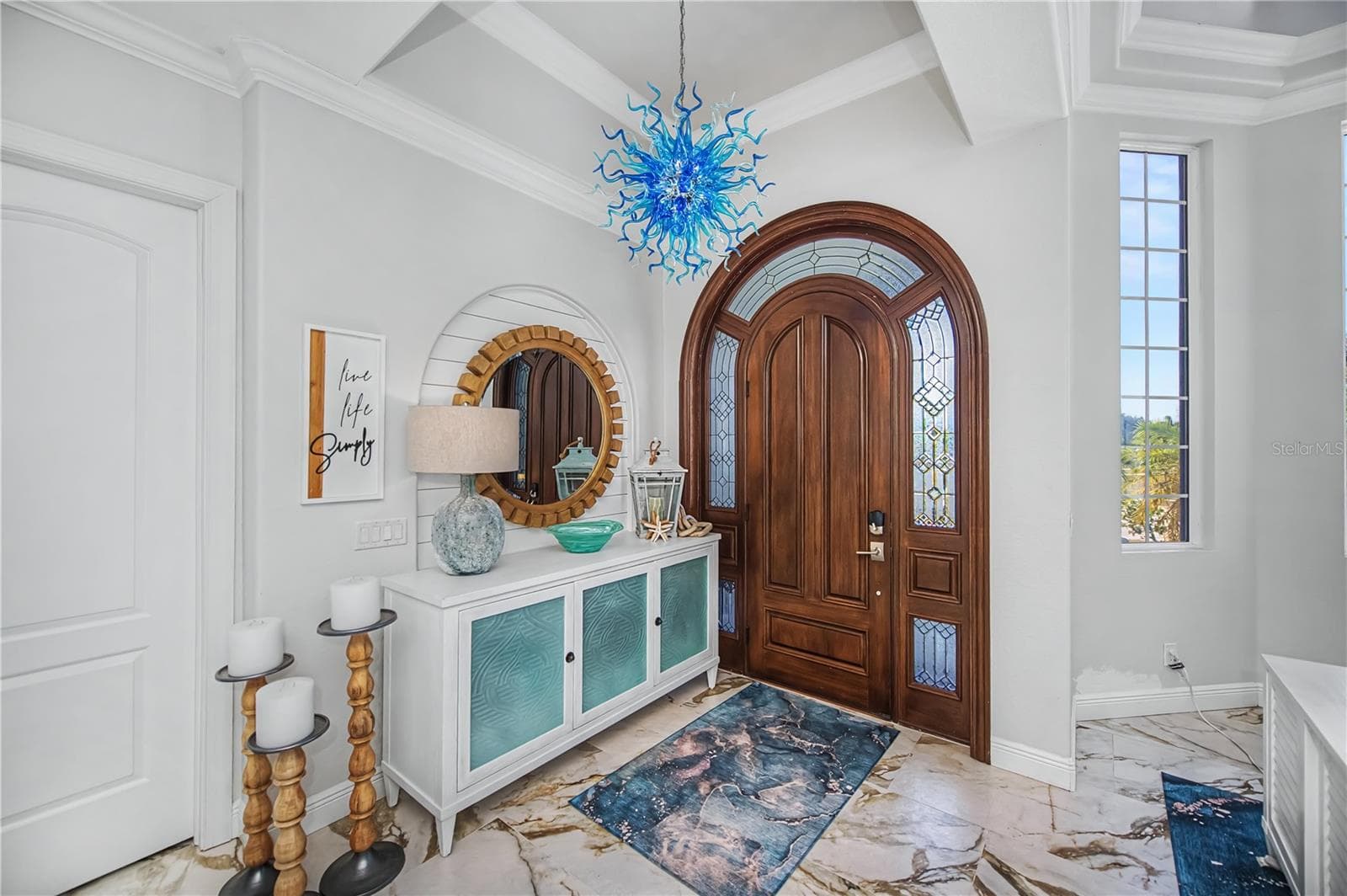 Custom 10Ft Wood Entry Door - 290 TAIT TER SE, PORT CHARLOTTE