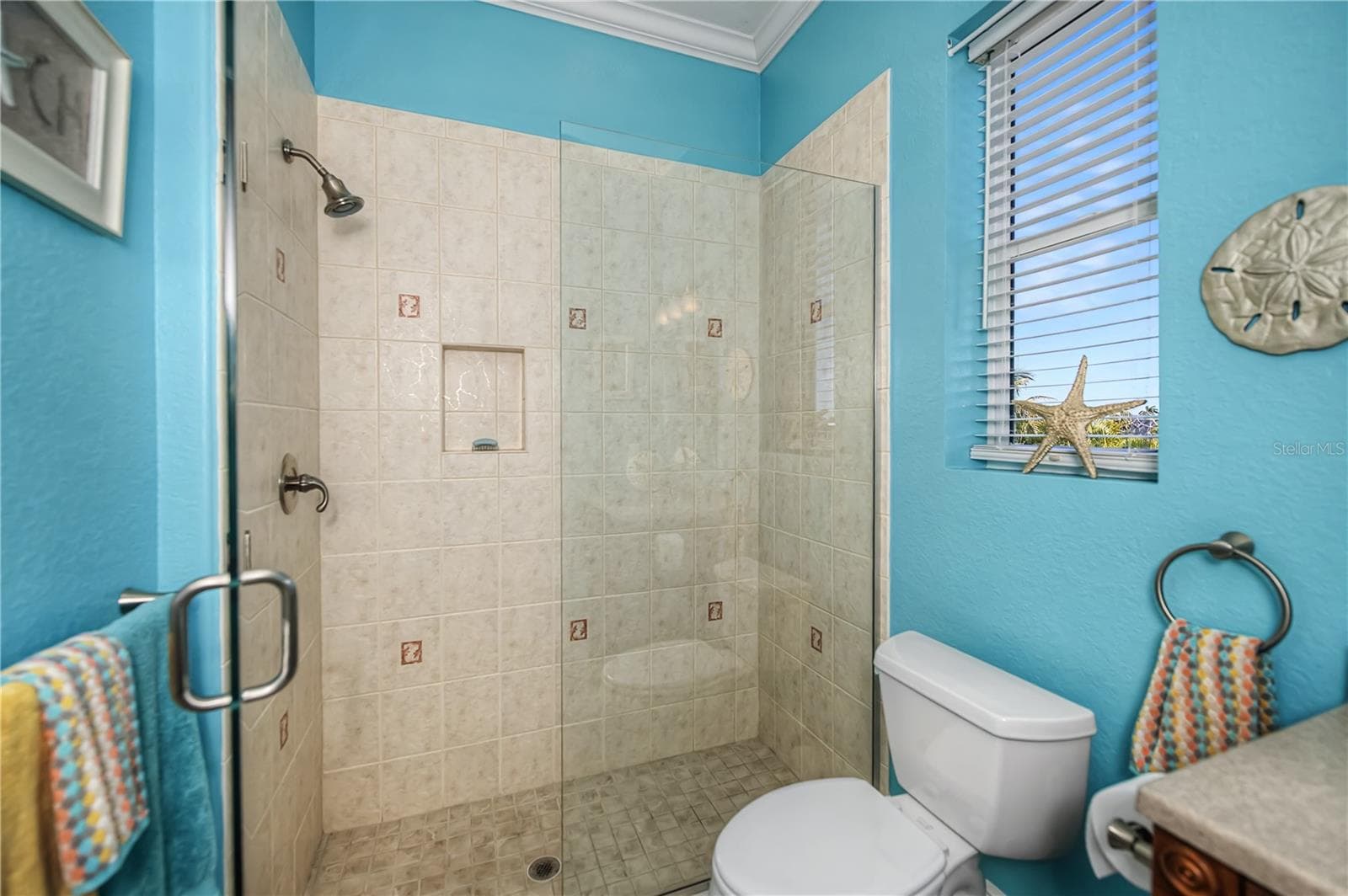 Guest Bathroom 1 with view of Full Walk in Shower with Glass - 290 TAIT TER SE, PORT CHARLOTTE