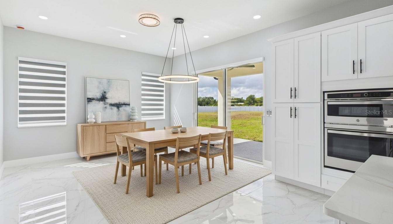 Dining room virtual staging. - 1515 30TH ST SE, RUSKIN