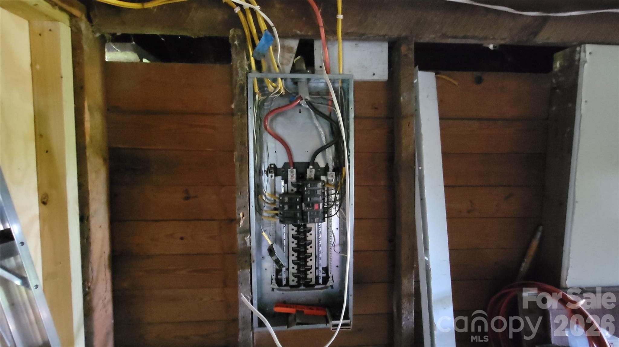 Electrical Panel not yet connected to power - 160 Cleveland Road, Tryon