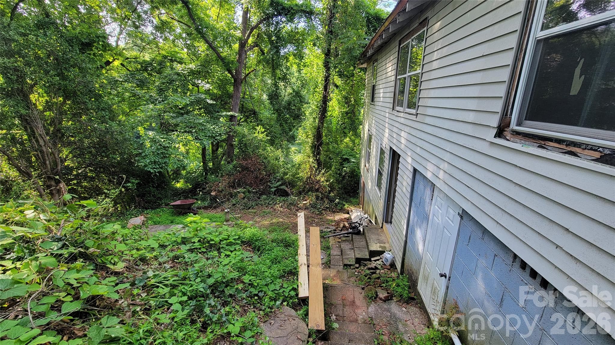 left side - 160 Cleveland Road, Tryon