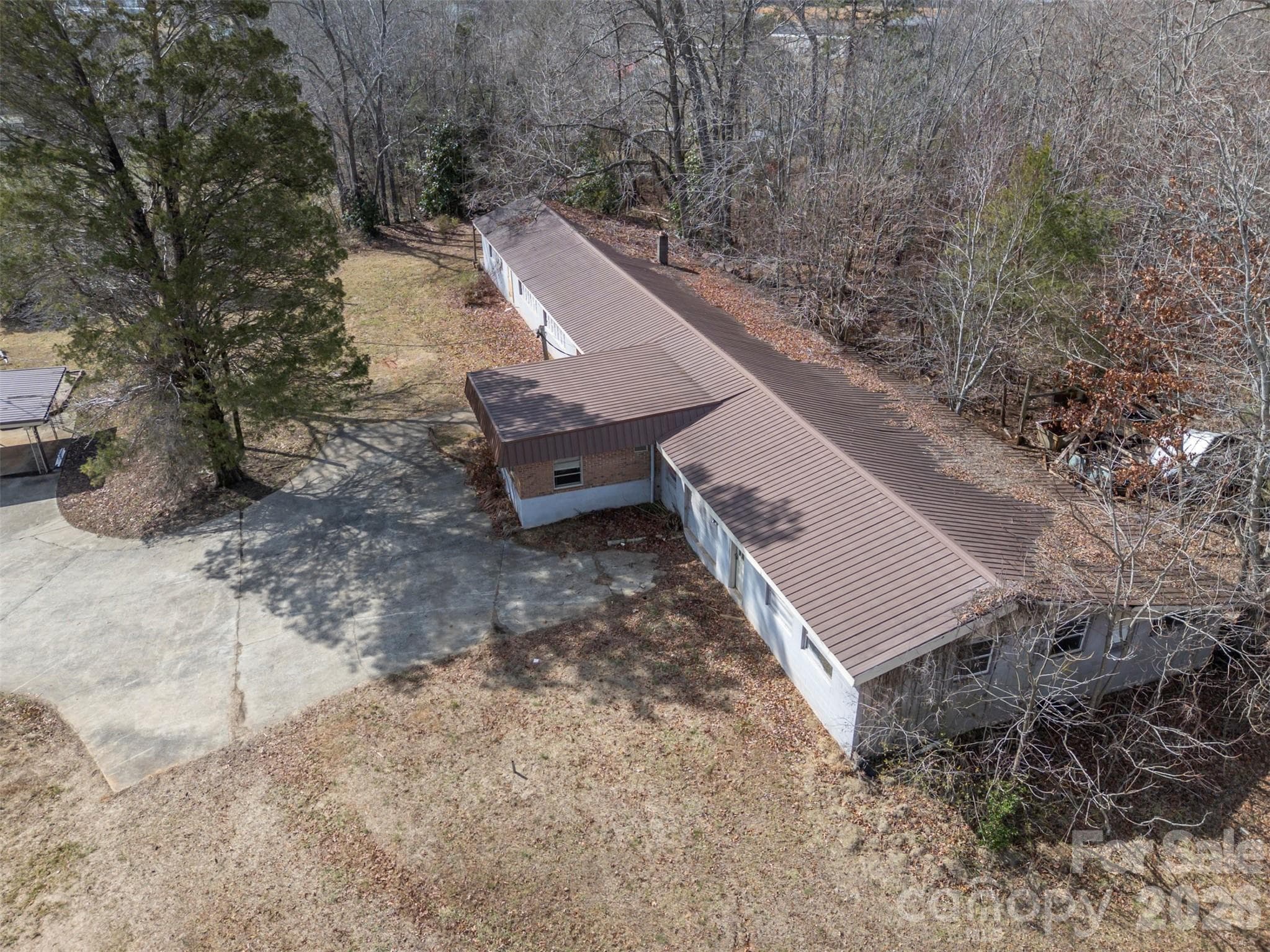 Ariel View of Workshop/Building - 1092 NC 120 Highway, Mooresboro