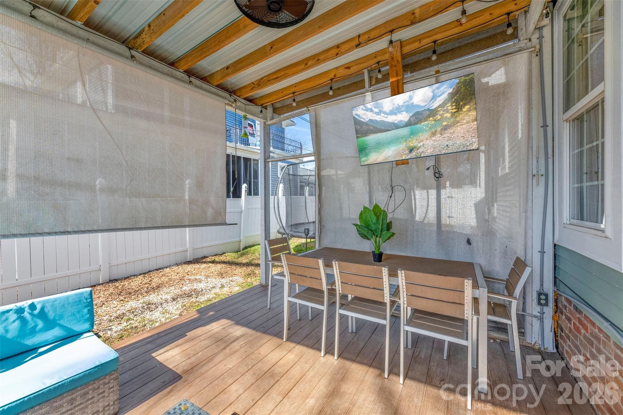 Back porch - 102 Savannahs Way, Kings Mountain
