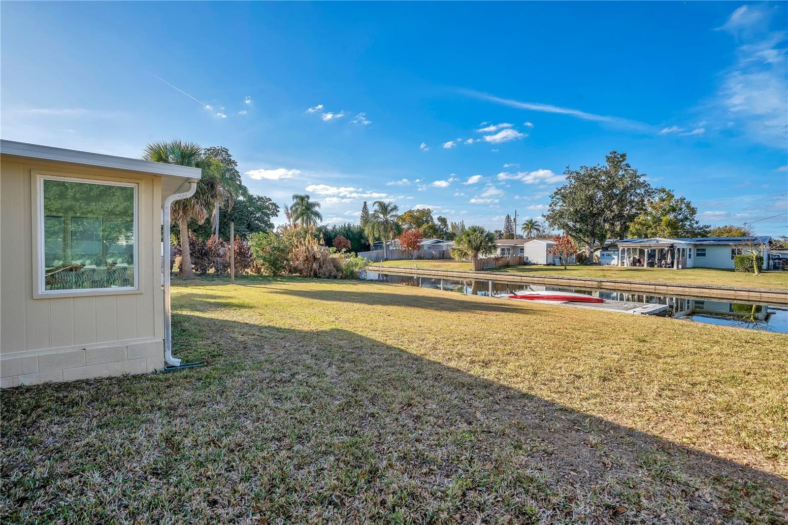 Backyard & Canal View - 2801 GULFSTREAM RD, ORLANDO