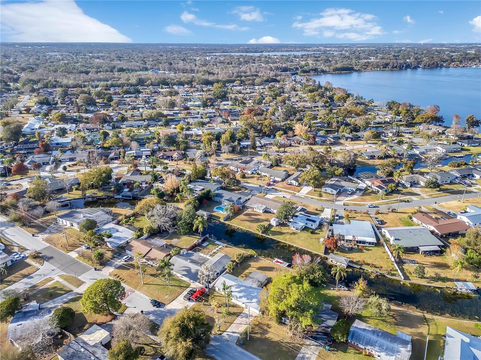 Drone View of Home - 2801 GULFSTREAM RD, ORLANDO