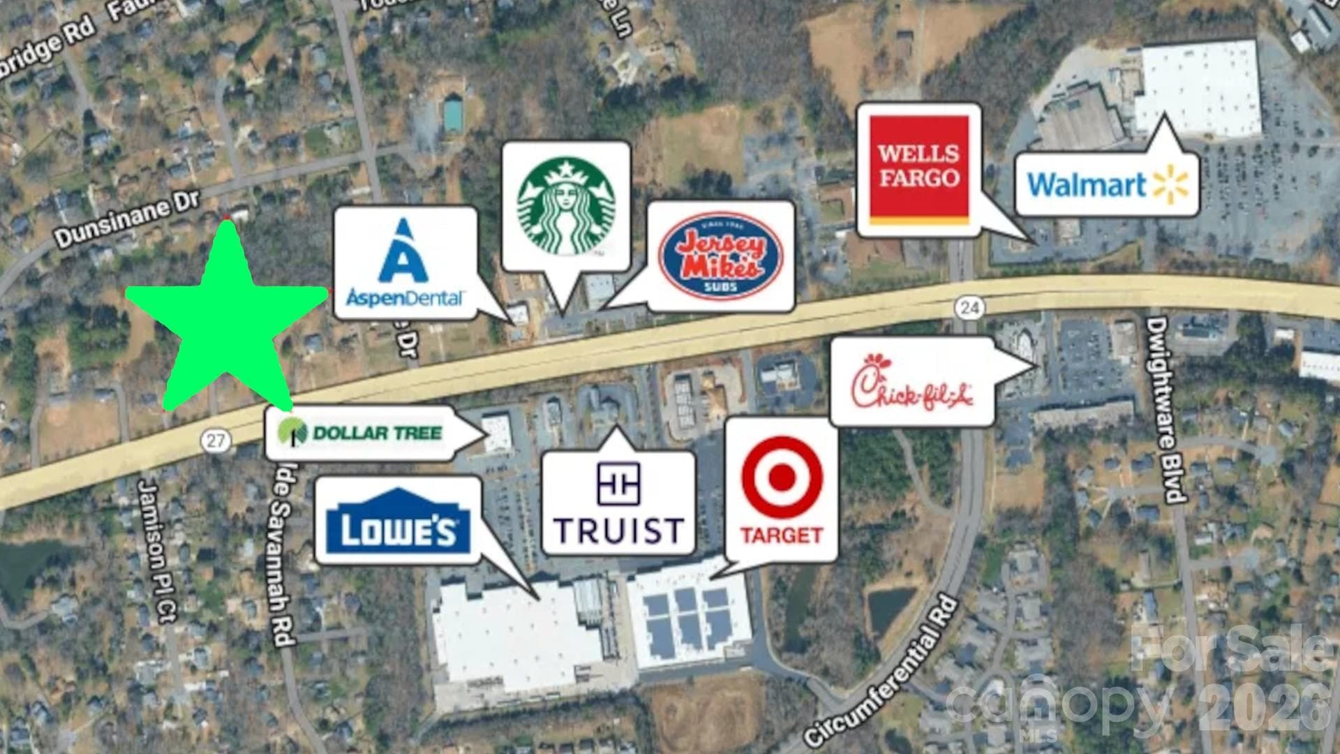 Unimproved Commercial at 8705 Albemarle Road, Charlotte, photo 2 of 7