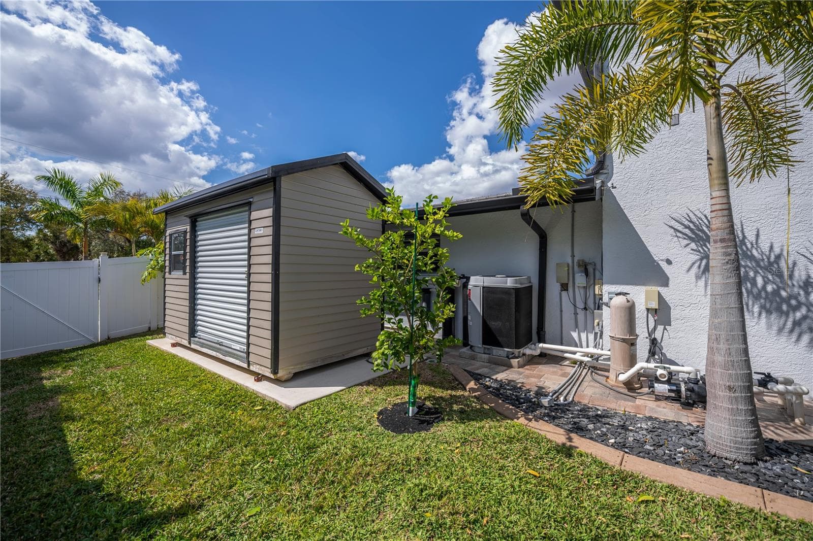 Detached Storage Shed Adds Valuable Outdoor Storage. - 2424 HARBOUR DR, PUNTA GORDA