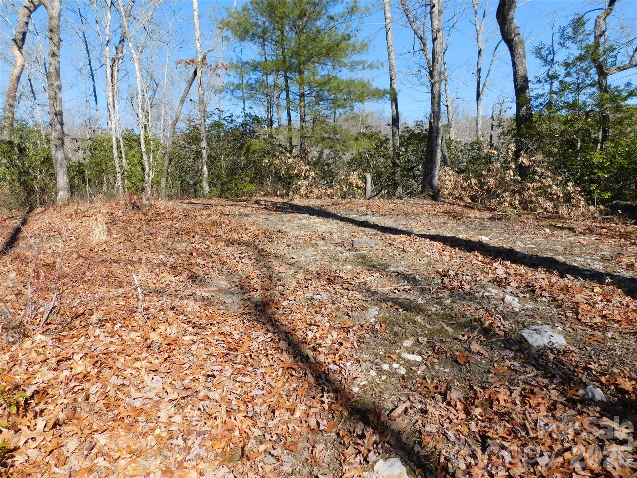 Clear, level building site ready for construction, ideal for a primary residence or mountain getaway. - Brevard