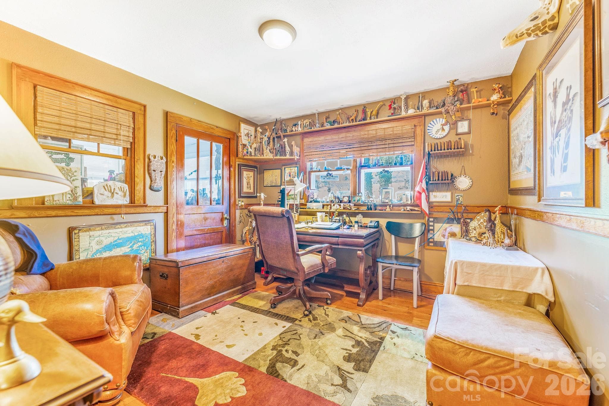 Original kitchen now used as office space. - 22 Mountain Spring Lane, Canton