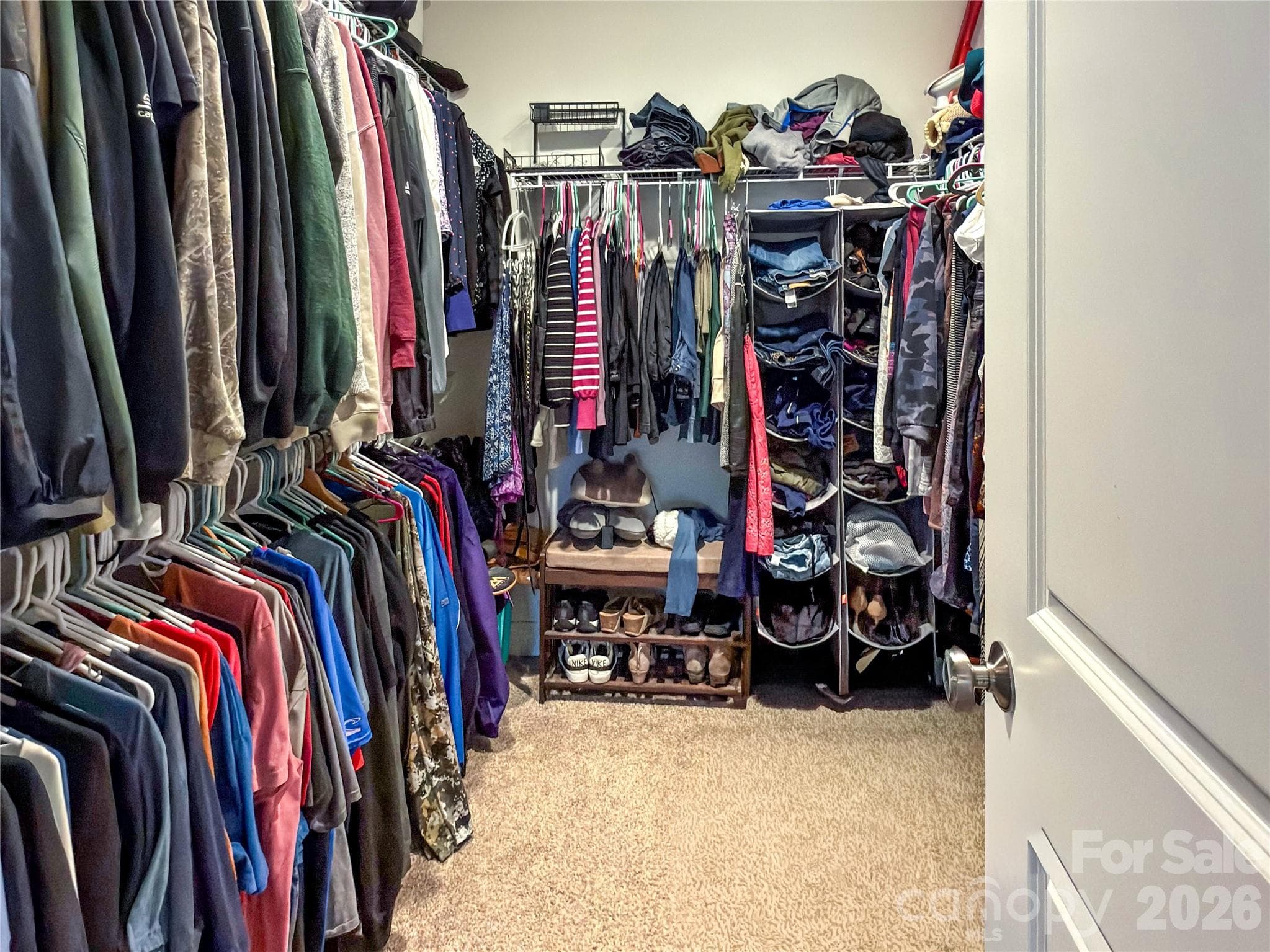 Primary Closet - 3081 Spring Forest Road, Harrisburg