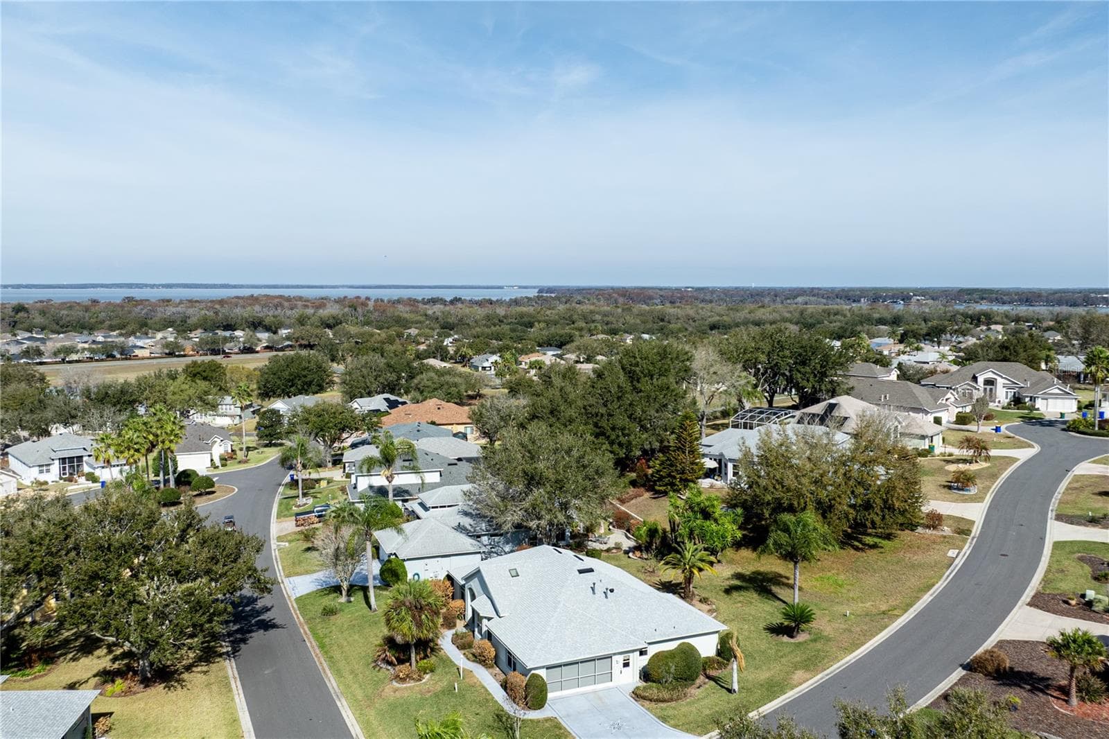 Right overhead view - 5732 FREEPORT DR, TAVARES