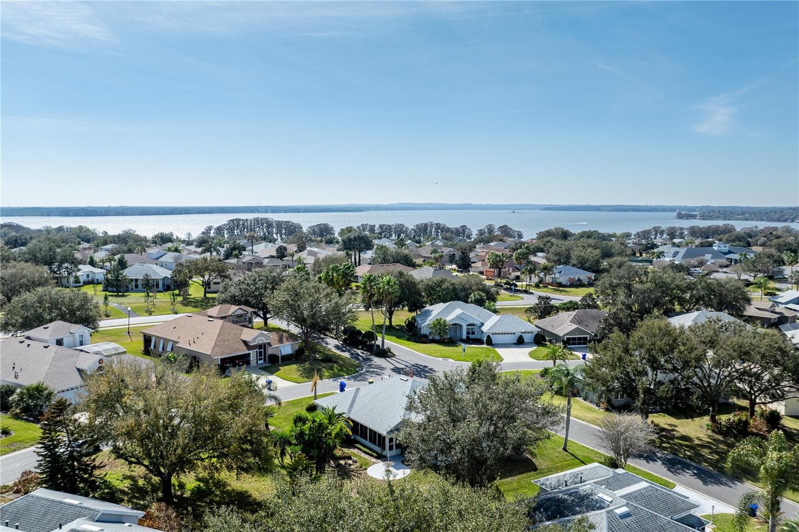 Back overhead view - 5732 FREEPORT DR, TAVARES