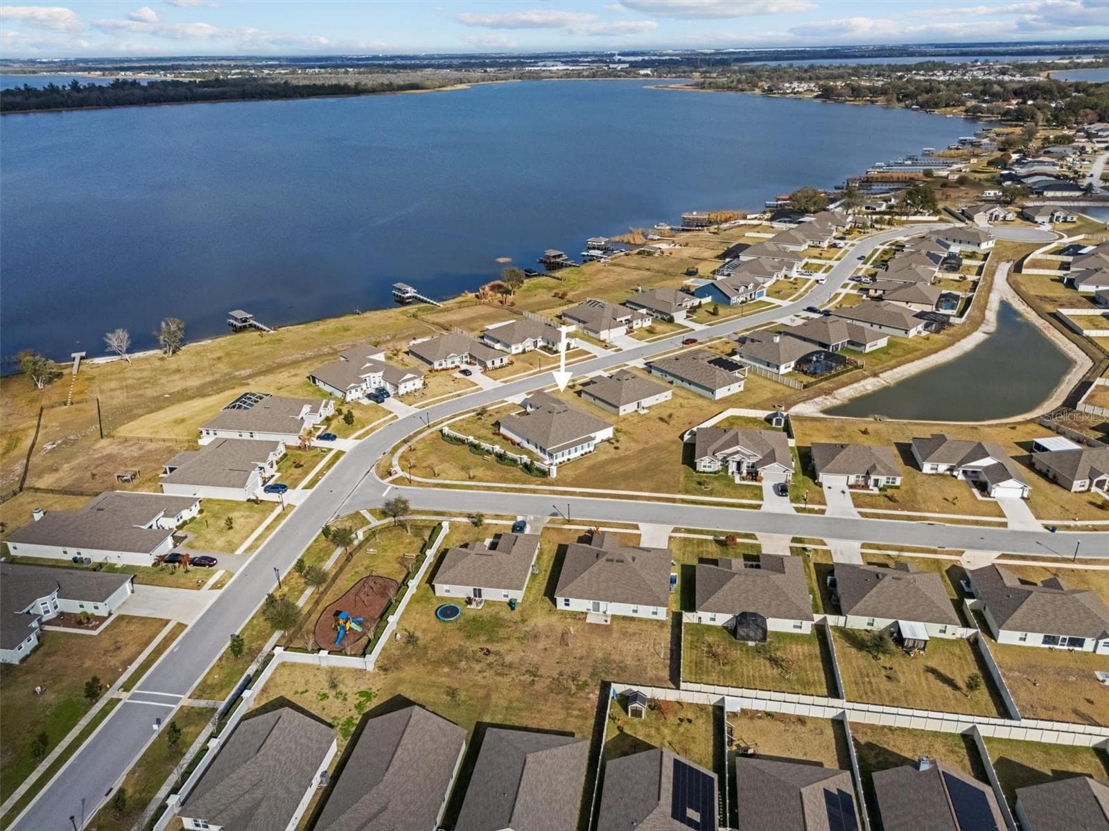 Aerial - 530 SANCTUARY BLVD, WINTER HAVEN